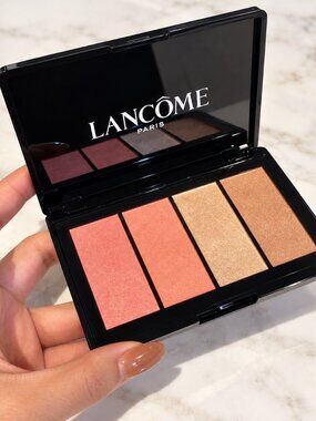 Lancome Starlight Sparkle Face Palette Glow Blush Highlighter Bronzer No Box